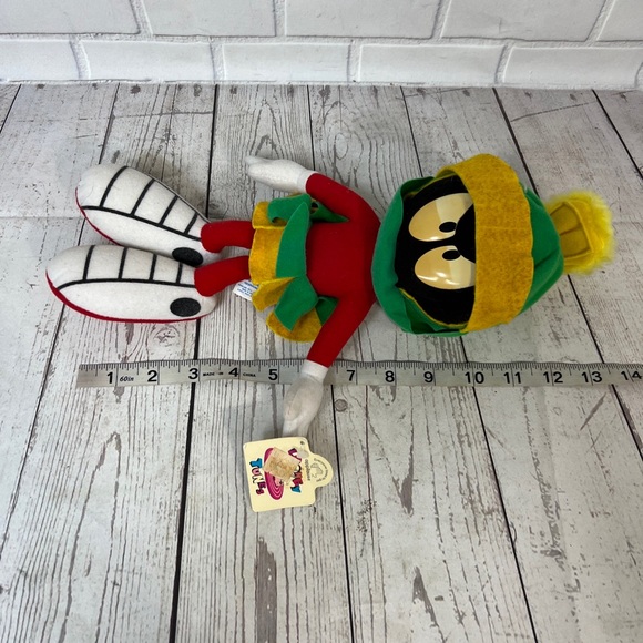 Marvin the Martian 13” Plush Stuffed Toy Looney Tunes Applause Vintage - Picture 6 of 9